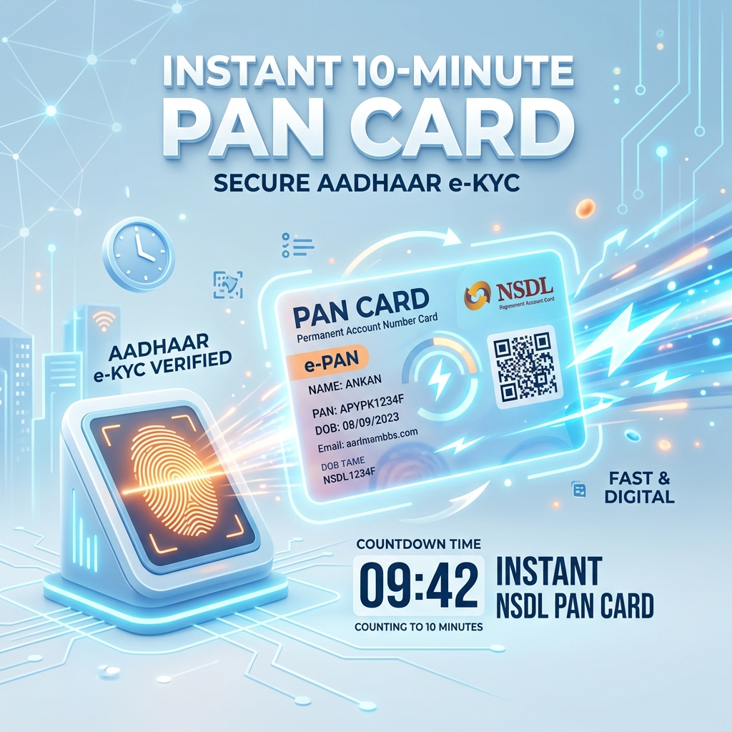 NSDL PAN Apply